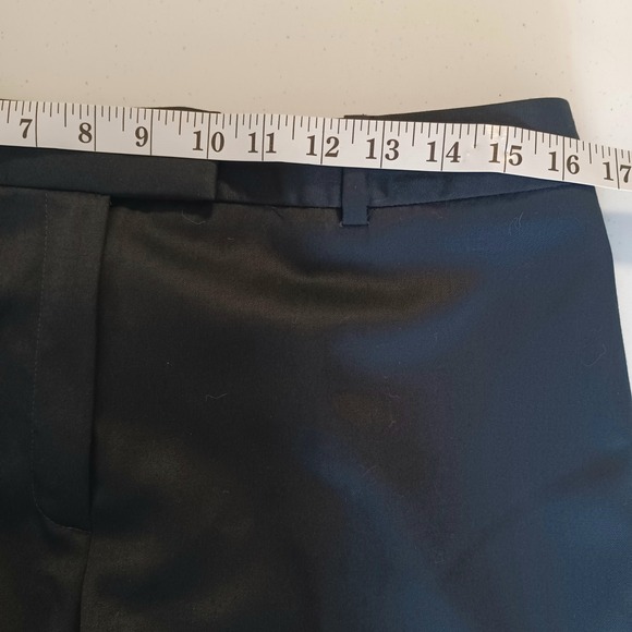 Brooks Brothers Caroline Fit Navy Blue 100% Wool Dress Pants Trousers Womens 12 - Picture 4 of 10